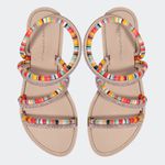 Rasteira Lola Nude Santa Moça