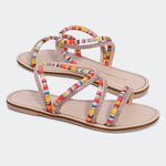 Rasteira Lola Nude Santa Moça