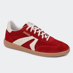 Tênis Kiara Camurça Vermelho Santa Moça