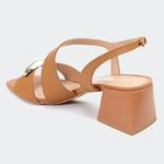 Sandália Gisele Camel Santa Moça
