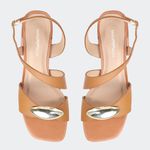 Sandália Gisele Camel Santa Moça