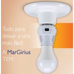 Rele Fotoeletrônico 100W Margirius com Soquete E-27 - Bivolt