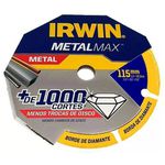 Disco De Corte Diamantado Metalmax 4.1/2 Irwin 