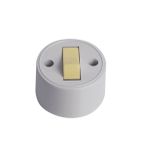 Interruptor Externo 1 Tecla Simples Redondo 1755 