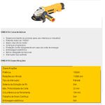 Esmerilhadeira 4.1/2 1500W Dwe4314 Dewalt 220V