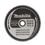 Disco de Serra Circular 255mm x 30mm x 80 Dentes D-19473 Makita
