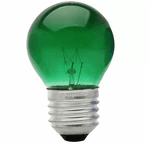 Lampada Bolinha 15W Verde BFH2669 220V