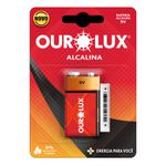 Bateria Alcalina 9V Ourolux 27350