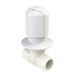 Registro Gaveta Plástico Branco 25mm 27940412 Tigre