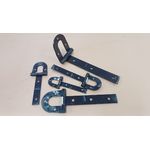 Dobradiça de Porteira Tipo Ferradura N-2 Bassi