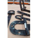 Dobradiça de Porteira Tipo Ferradura N-2 Bassi