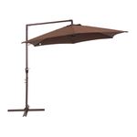 Ombrelone Suspenso Veneza 3m Marrom Bel 832012