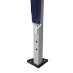Tenda Gazebo Dobrável 3m x 3m Poliéster Azul Bel 330300