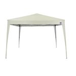 Tenda Gazebo Dobrável 3m x 3m Poliéster Bege Bel 331500