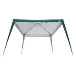 Tenda Gazebo Dobrável 3m x 3m Poliéster Verde Bel 331200