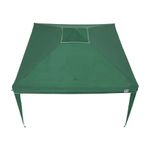 Tenda Gazebo Dobrável 3m x 3m Poliéster Verde Bel 331200