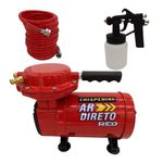 Motocompressor De Ar Direto 2,3 Pcm 40 PSI Red 20328 Bivolt Chiaperini