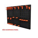 Kit 24 Ganchos Plásticos para Painel de Ferramentas A06305
