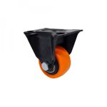 Rodizio Fixo Placa 158 Laranja A09110-F