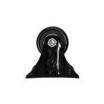 Rodizio Fixo Placa 158 Preto A09410-F