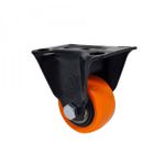 Rodizio Fixo Placa 210 Laranja A09120-F