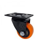 Rodizio Giratório Placa 210 Laranja A09120-G