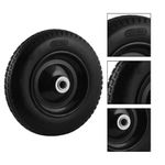 Roda Carrinho Completa Pneu Maciço Eixo 1 pol Vonder 6110100100