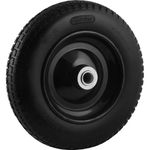 Roda Carrinho Completa Pneu Maciço Eixo 1 pol Vonder 6110100100