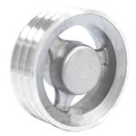 Polia de Alumínio 180mm com 3 Canais B