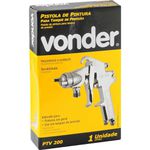 Pistola de Pintura para Tanque PTV200 Vonder 6220200000
