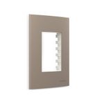 Placa 4 x 2 Argila 3 Postos Linha Sleek Margirius