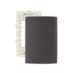 Placa 4 x 2 Grafite Cega Linha Sleek Margirius