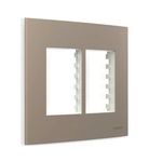 Placa 4 x 4 Argila 6 Postos Linha Sleek Margirius