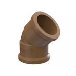 Joelho Pvc Marrom 45º Graus 50mm Tigre