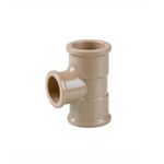 Te Pvc Soldável Com Redução 25 x 20mm Plastubos