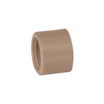 Bucha De Redução Soldável Curta Marrom 25 x 20mm Plastubos