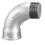 Curva 90° Galvanizada Macho Fêmea 1/2'' Tupy