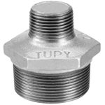 Niple Duplo 1 x 3/4” BSP Galvanizada Tupy