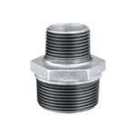 Niple Duplo 1/2 x 3/8” BSP Galvanizada Tupy
