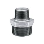 Niple Duplo 1/2 x 3/8” BSP Galvanizada Tupy