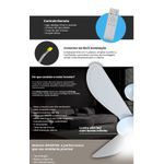 Ventilador Teto Mistral Led Preto 14664 Ventisol Bivolt