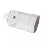 Pino Tomada Femea 2P+T 20A Com Prensa Cabos Branco Margirius 18905