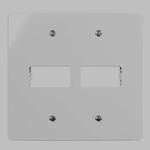 Placa Renova 4x4 2 Postos Horizontal Margirius 21303