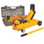 Macaco Hidraulico 2 Ton Universal Tipo Jacarezinho C/ Maleta Titanium 4174