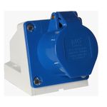 Tomada Industrial Sobrepor 16A 2P+T Azul Margirius 21600
