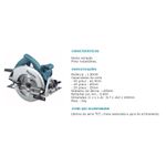SERRA CIRCULAR 7.1/4" 5007N 1800W 220V
