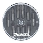 Kit Com 10 Bits Com Estojo Makita D-73293