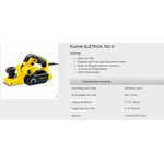 Plaina Elétrica 750W STPP7502 Stanley 220V