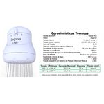Ducha Chuveiro Ideale Plus 4 Temperaturas Branco Zagonel