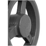 Polia de Ferro Fundido 200mm com 2 Canais B - Mademil
